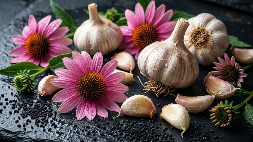 Garlic Extract vs. Synthetic Immunity Boosters